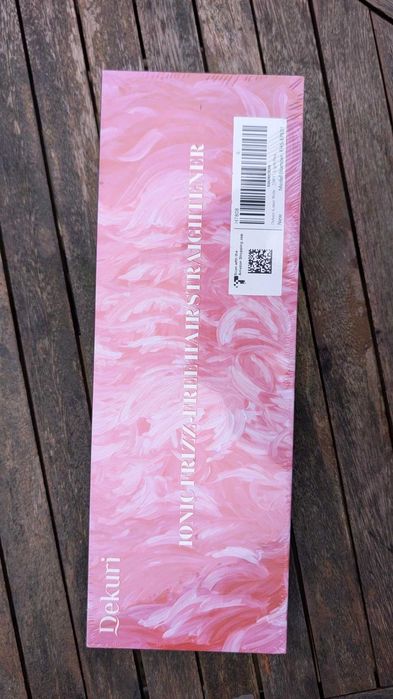 Dekuri Професионална преса за коса, 42 мм, 120°C-230°C, розова