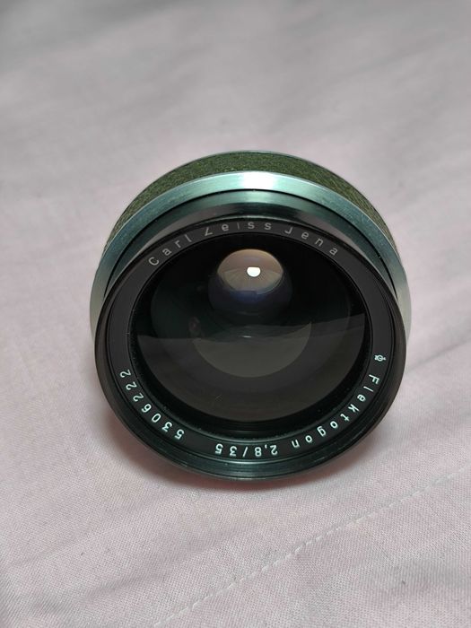 obiectiv Carl Zeiss Jena Flektogon 2,8/35 Werra vintage aparate foto