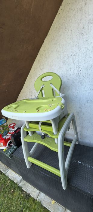 Scaun de masă multifuncțional 2 în 1 pentru bebeluși și copii