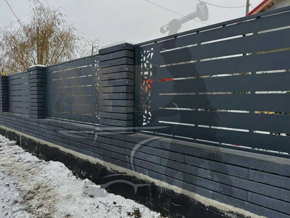 Porti si garduri, Calitate superioara, vopsire electrostatica