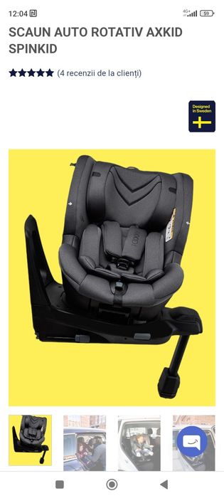 Scaun auto copii AXKID