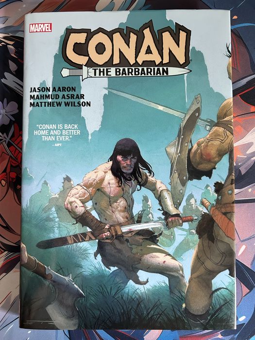 Conan the Barbarian – Marvel Hardcover OOP – Jason Aaron (ca nou, impecabil)