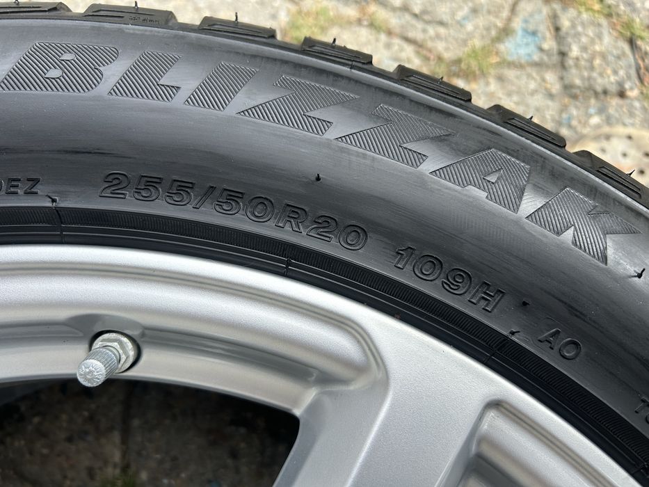 Jante aliaj 5x112mm, anvelope iarna 255/50 R20, Audi Q5, Q7, Q8, Mercedes, Seat, Skoda, VW, BMW