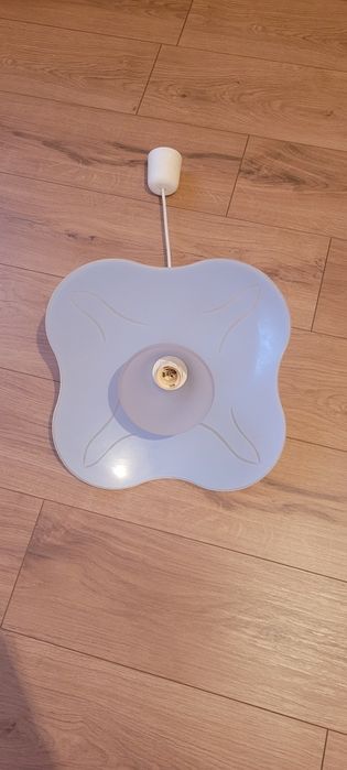 Лампа висяща тип пендел синя