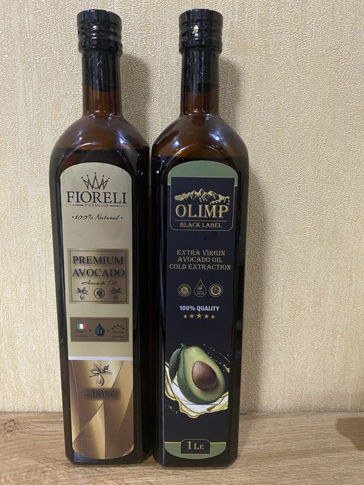 Натуральное масло авокадо холодного отжима 1л