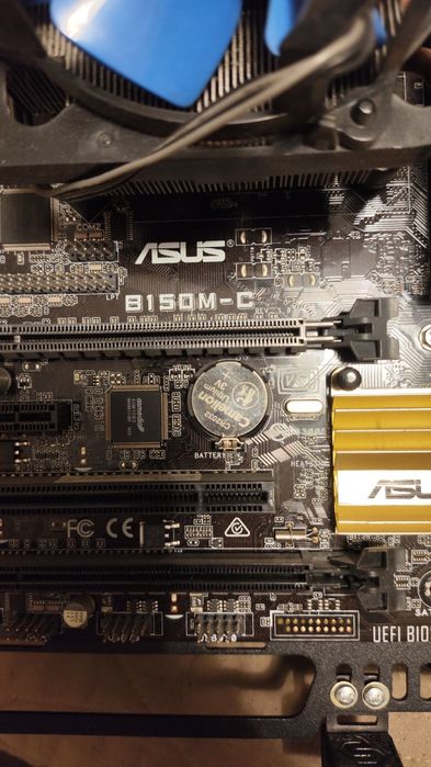 Мат плата Asus B150M-C и проц Core i5-6600