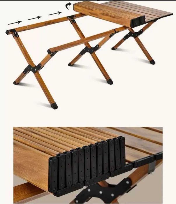 Стол складной-120х60х45 см Для пикника Доставка бесплатно