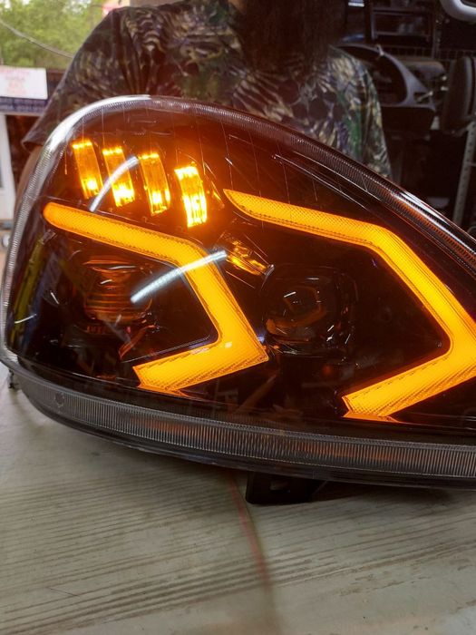 Фары AMG Приора с билэдами