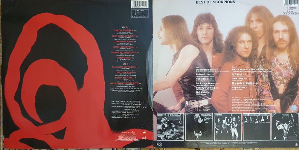 Виниловые пластинки Scorpions