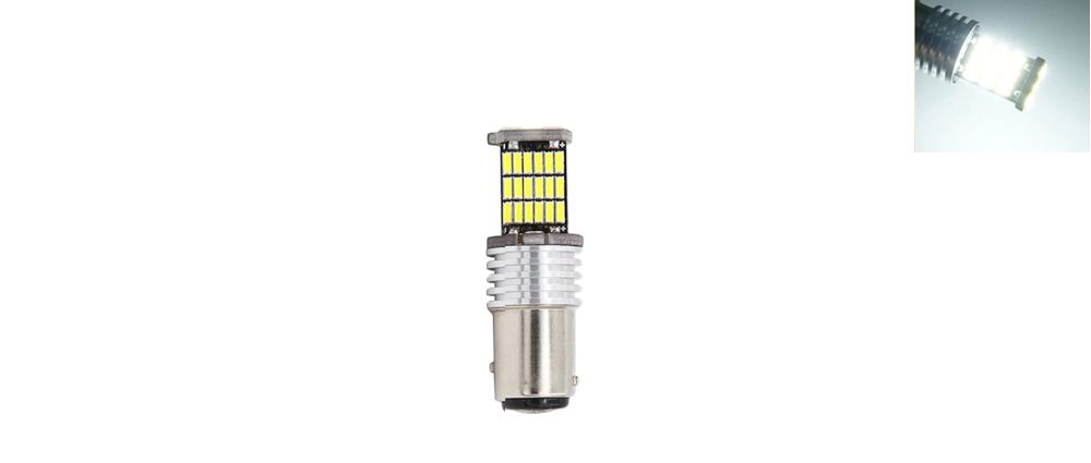 Bec Led auto P21/5W BAY15D (1157) cu dubla intensitate