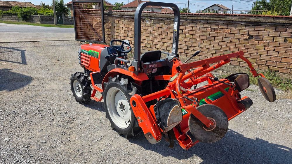 Японски трактор Kubota GB180 (Hitachi CTX18) с фреза, 4x4, 18 кс., АграБГ Джолев
