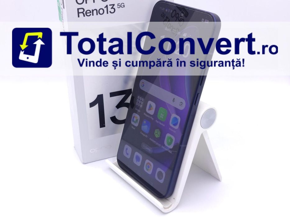Oppo Reno13 256GB Luminous Blue 12GB Dual, Garantie 24 luni | #D90582