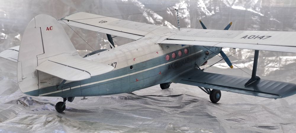 Сборная модель самолёта Ан-2