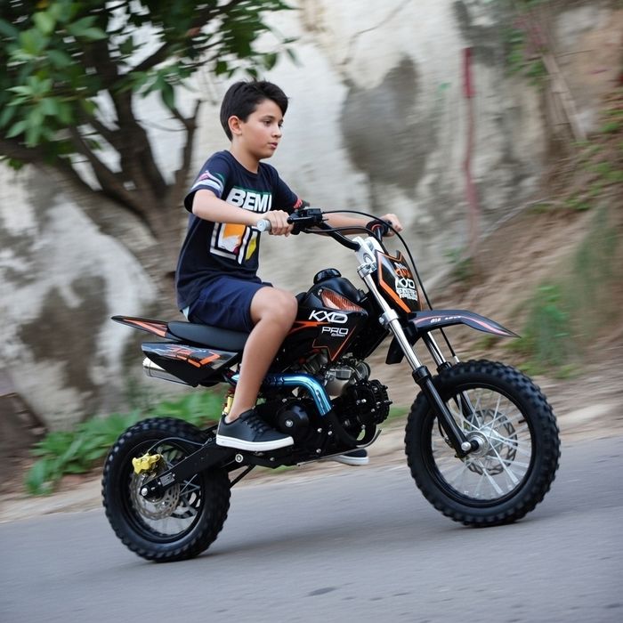 MOTO CROSS DB-607 Auto 125cc J14/12" pornire buton, pret depozit !