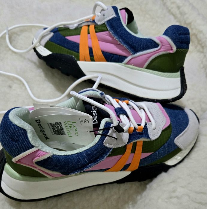 Desiqual оригинални дамски сникърси нови 38.5 номер
