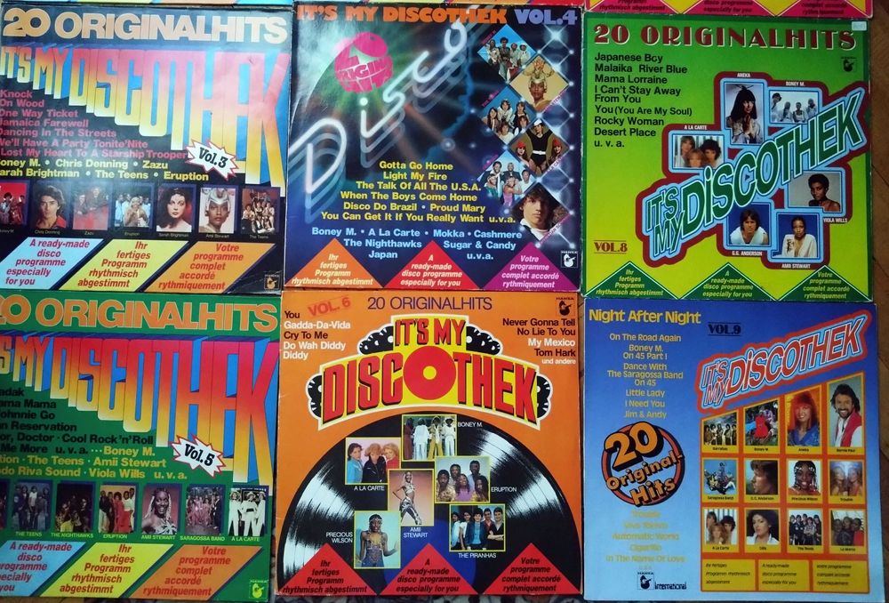 Vinyl-uri It's my Discothek ready made disco programme