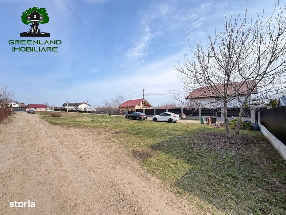 Teren intravilan 680 mp, plat, cu utilitati, Horpaz