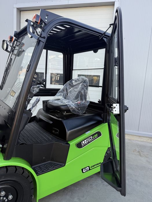 Stivuitor Electric 3,5T NOU LI ION / Triplex 5,5m cu 5 ani garantie