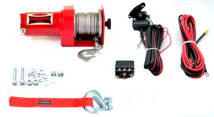 troliu DRAGON WINCH 2000 Lbs(trage 906 kg)