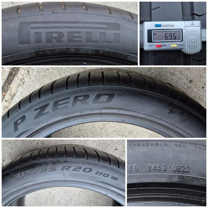 O bucată 315/35 R20 vară - una Continental Bridgestone Pirelli