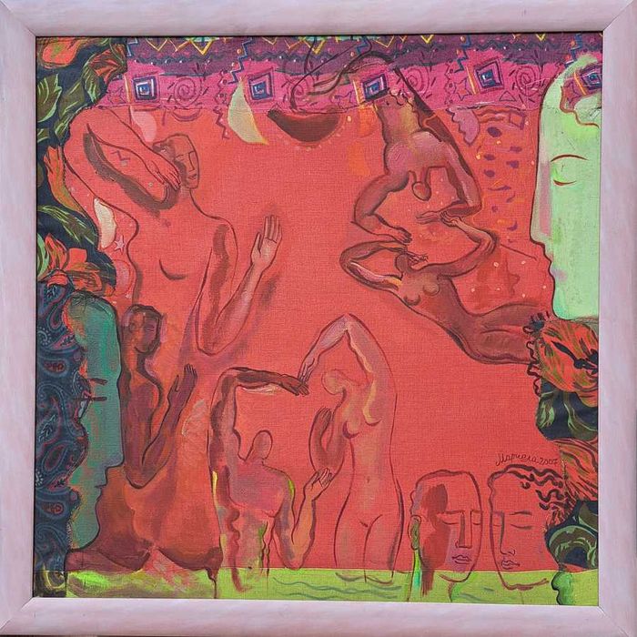 Оригинална картина „Споделена илюзия“ Автор: Мариела Димитрова - МАРА (2007 г.)
