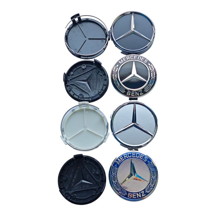 75мм Капачки за джанти за Мерцедес Mercedes-Benz