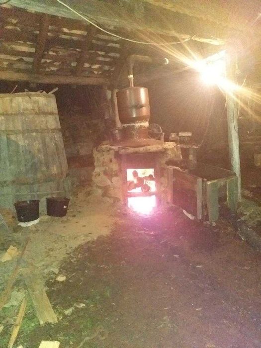 Vand cazan de tuica din cupru