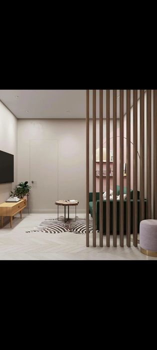 Реечная перегородка