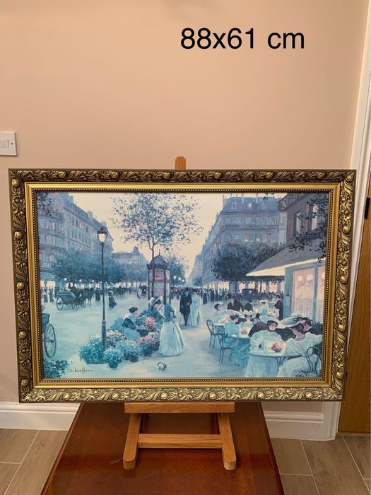 Tablou pictat , semnat