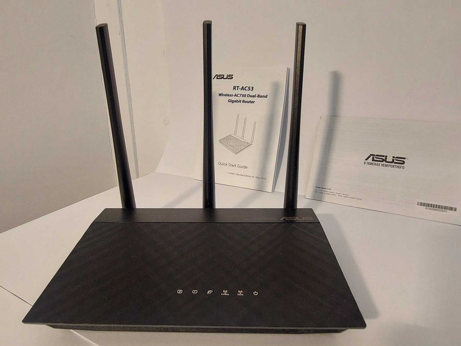 Router WI-FI ASUS AC 750 dual band - absolut nou, in cutia originala !