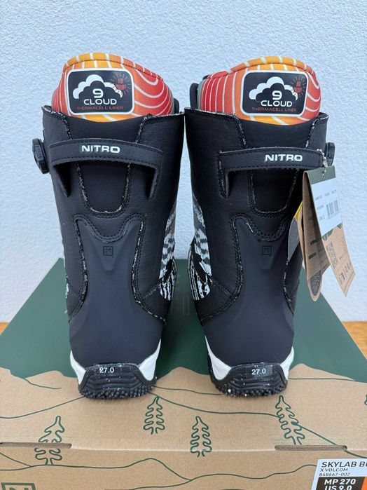 boots noi nitro skylab x volcom boa mondo 27 europa 41 1/3
