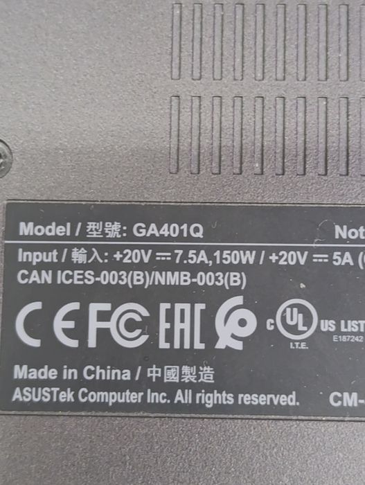 Dezmembrez Asus GA401Q display tastatura baterie sistem răcire cooler