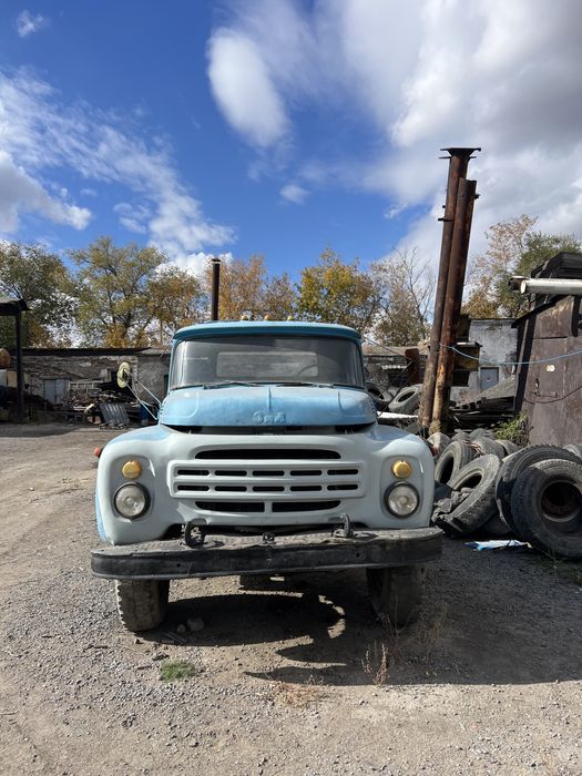 Зил тягач с прицепом