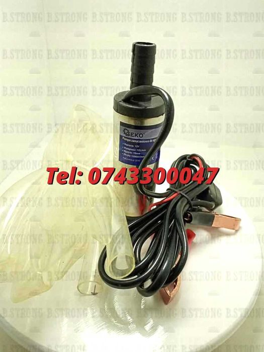 Pompa Submersibila 12v Pentru Spalat Radiator Antigel 12 Litri Galati ...