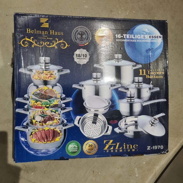 Set Oale Inox Belman Haus