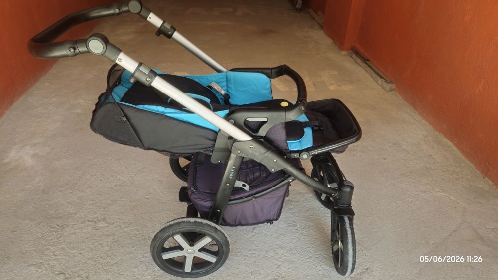 Бебешка количка Baby Design Husky 3в1 + бонус подаръци