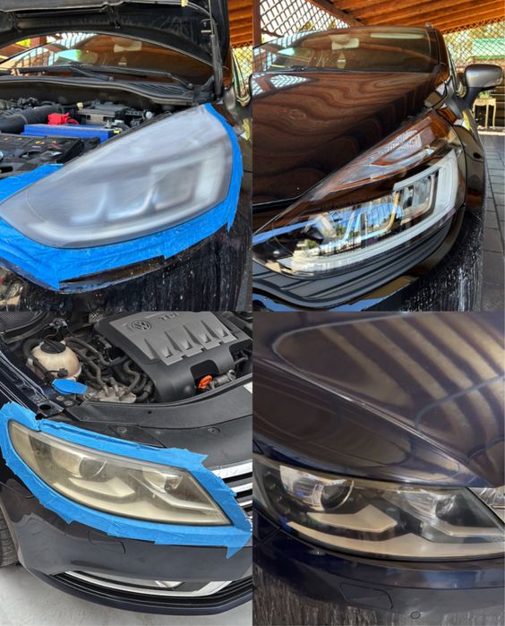 Polish faruri -reconditionare Faruri Polimerizare faruri