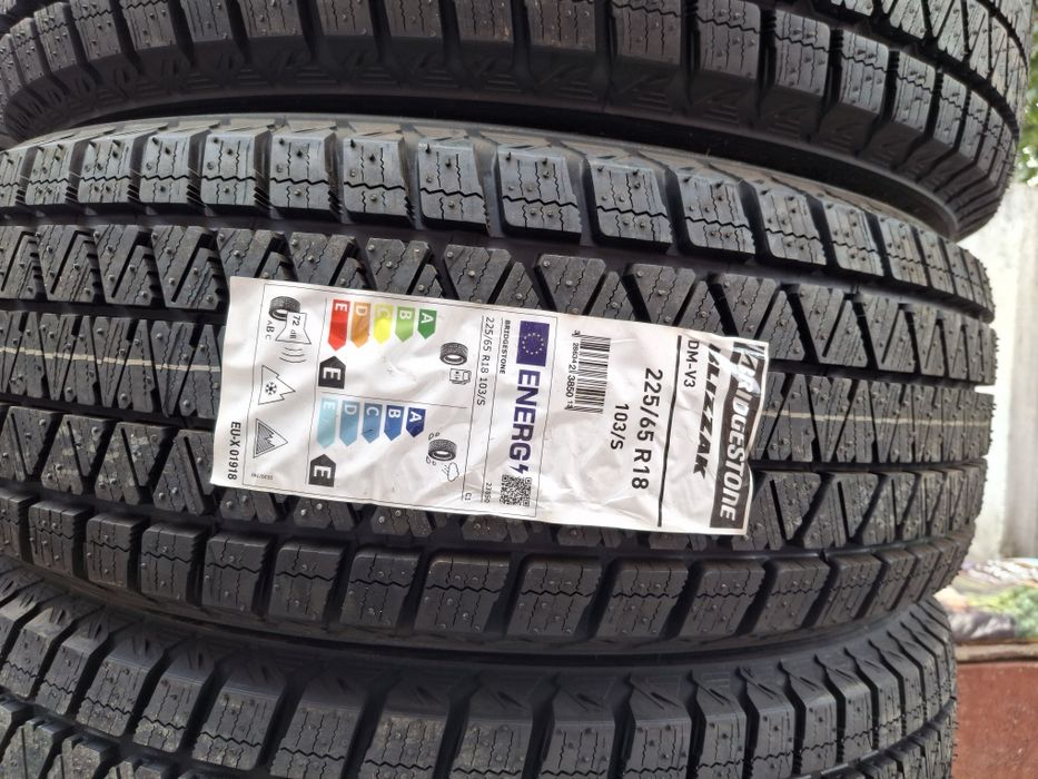 225 65 18 Bridgestone DOT 2021 iarna NOI