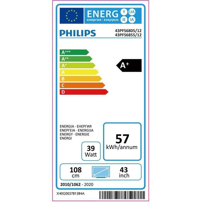 Televizor Philips Smart TV 43PFS6805/12 – Full HD – 108 cm – Stare impecabilă