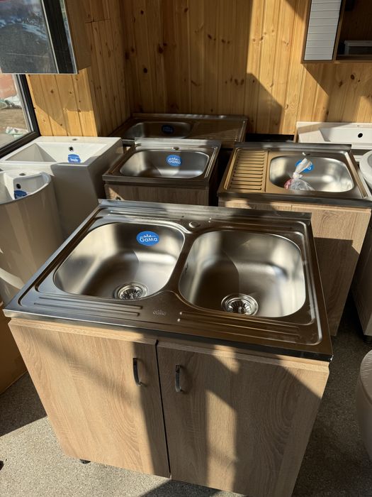 Тумбы с мойками