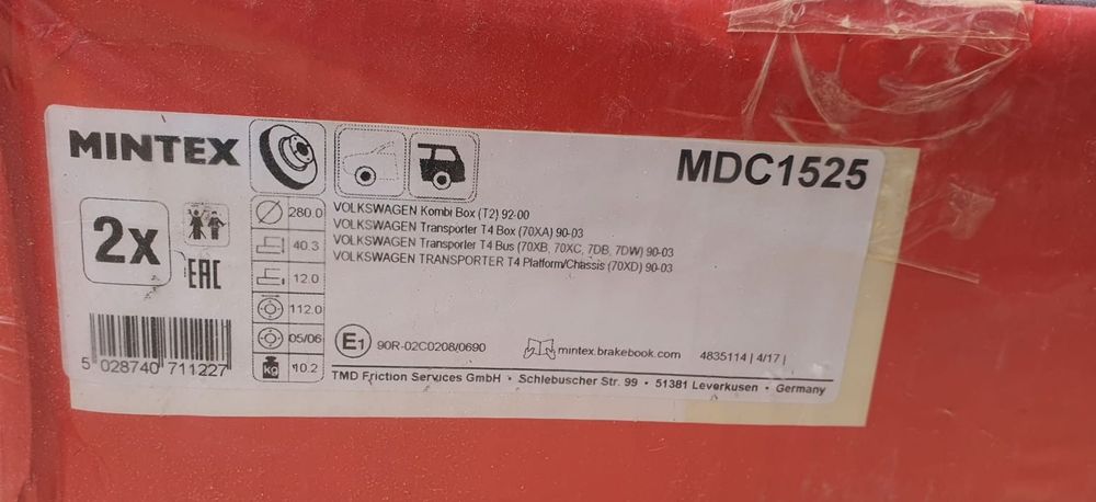 Disc frana spate Transporter T4 Caravelle 2003 PRODUS NOU ÎN OFERTĂ