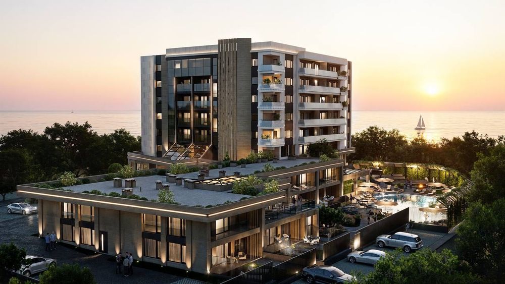 Двустаен апартамент в премиум комплекс Emerald Residence, кк Чайка