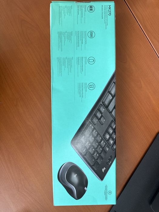 Продам клавиатуру Logitech MK270 Wireless Combo - Black - Rus