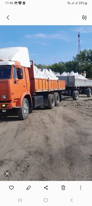 Продам камаз с прицепом