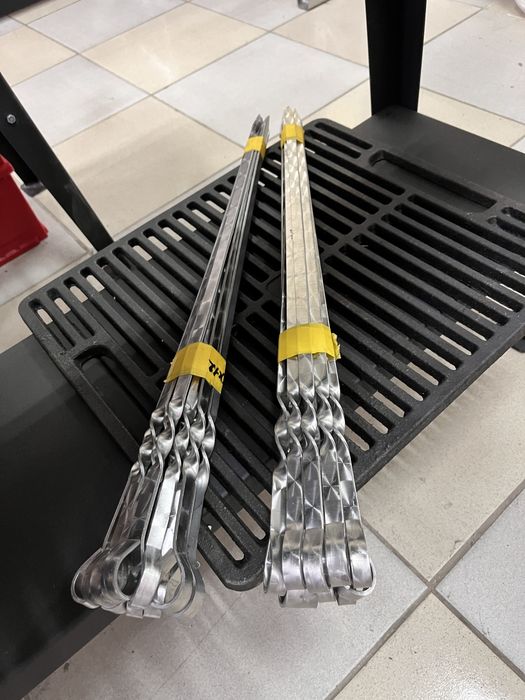 Чугунная сковородка, гриль, решетка