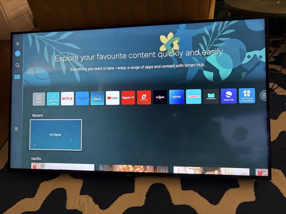 Televizor SAMSUNG LED 43CU7172, 108 cm, 4K - ca nou