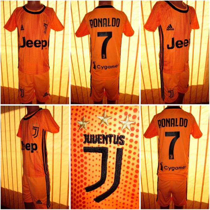 РЕТРО екипи Юве Роналдо 116 размер и ПСЖ Мбапе резер. 116 и 176 размер