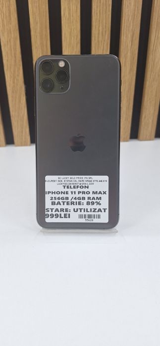IPhone 11 Pro Max 256Gb 89% Baterie Garantie/Factura #55628