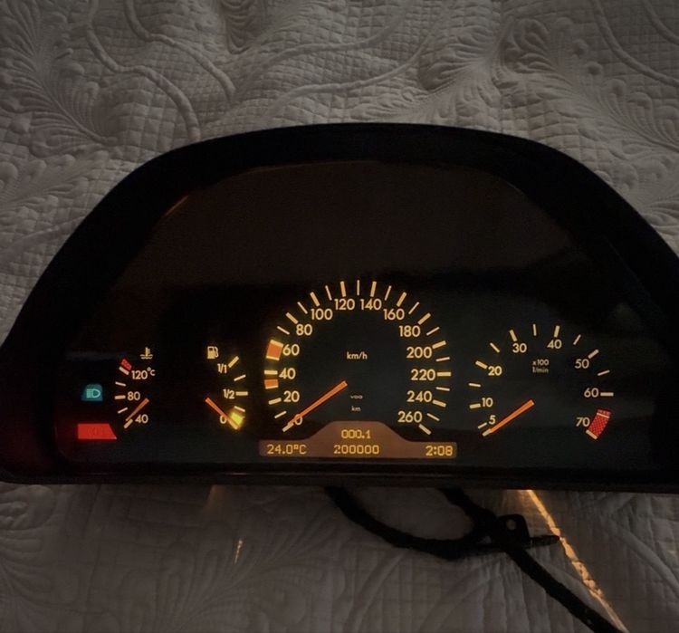 W210 панель приборов щиток