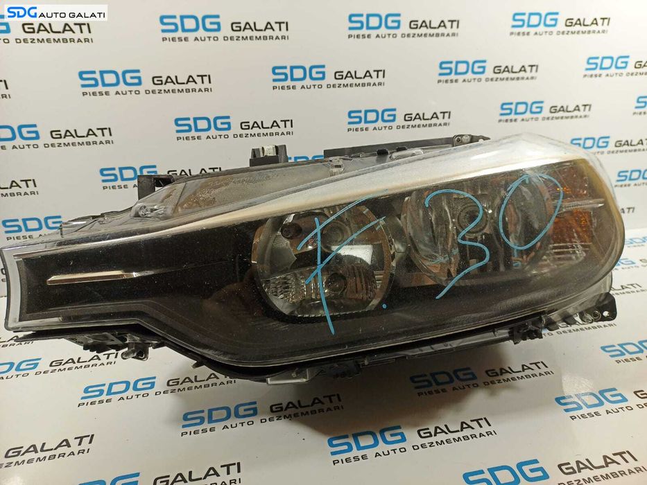 Far Stanga FARA Xenon BMW Seria 3 F30 F31 2011 - 2015 Cod 7259539 63.11-7259539 [L1953]
